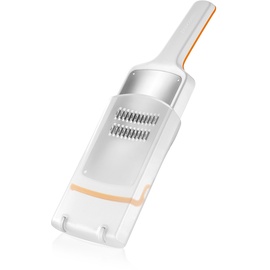 Tescoma Handy X-Sharp Reibe, Edelstahl, Weiß/Orange, 9.5 x 29.5 cm