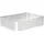 Outsunny Hochbeet 120 x 90 x 30 cm Silber