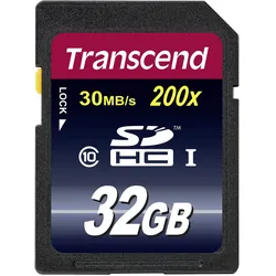 Transcend SDHC              32GB Class 10