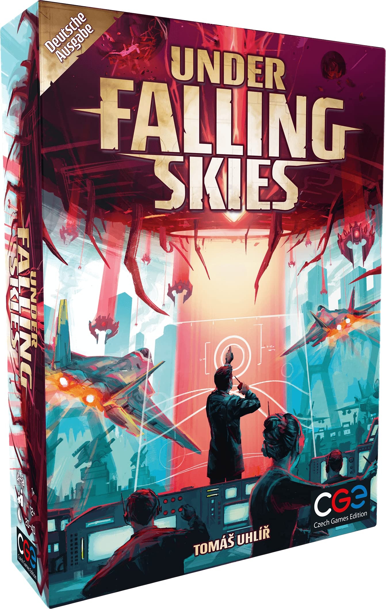 Under Falling Skies - Czech Games Edition - Deutsch - Solospiel - ab 12 Jahren
