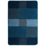 Kleine Wolke Badteppich JOANA, (LBH 90x60x2 cm) LBH 90x60x2 cm blau