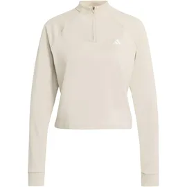 adidas Train Essentials Minimal Branding 1/4-Zip Cover Up Wonder Alumina S
