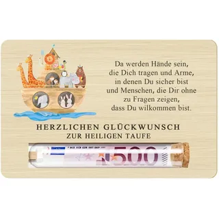 Taufgeschenke Jungen,Taufgeschenke Für Mädchen,Taufgeschenk Junge,Geldgeschenk Zur Taufe,Sinnvolle Geschenke Zur Taufe Hölzerne Taufkarte Mädchen Mit Sockel Schönes Taufgeschenk