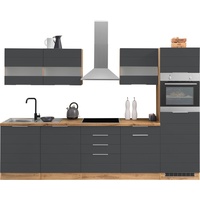 Kochstation Küchenzeile »KS-Luhe«, 300 cm breit, wahlweise mit oder