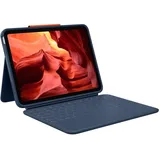 Logitech Rugged Combo 4 für iPad 2022 (10. Generation) Blau