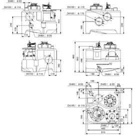 Grundfos Multilift MSS.11.1.2 Hebeanlage