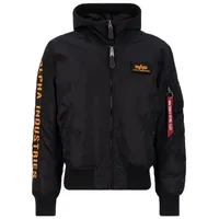 Alpha Industries Bomber Jacke MA-1 D-Tec SE schwarz / orange 3XL