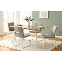 B&D home Mara 120 x 76 x 80 cm Eiche braun