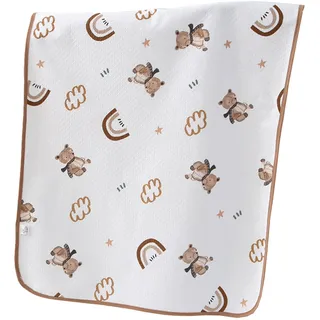 Wickelunterlage für Babys,Waschbar Säugling Wickelunterlage,Waschbare Bettunterlage,Bettunterlage Wasserdicht,50 x 70cm Baby Wickelunterlage,Weiche Baby Wickeltischauflage
