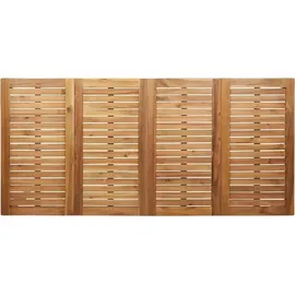vidaXL Esstisch Gartentisch 180 x 90 x 75 cm Teak/Braun