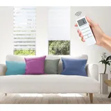 Good Life Elektrisches Rollo Aline - SMART HOME, Good Life, Lichtschutz, ohne Bohren, Klemmfix, mit Fernbedienung weiß 40 cm x 150 cm