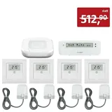 Homematic IP Set Fußbodenheizung 10-teilig mit Access Point 2  (Weiß)