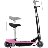 vidaXL E-Scooter mit Sitz 120 W Rosa