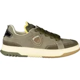 BLAUER Grüner Herrensportschuh – Komfort & Style mit Kontrastdetails - Grün/Beige - 42