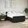 vidaXL Boxspringbett 140 x 200 cm Schwarz