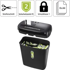Hama Aktenvernichter Basic S8CD