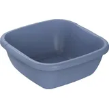 Rotho Daily Becken/Spülwanne 5l, Kunststoff (PP recycelt), blau, 5l (29.0 x 29.0 x 12.0 cm)