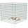 Trutzholm Gartenkomposter werkzeugloser Aufbau 90 × 90 cm Stahldraht pulverbeschicht 10 × 4 cm Maschenweite