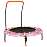 Costway Kindertrampolin 92 cm Rosa