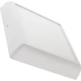 efectoLED Einbauleuchte 18W Rund Silber 3000K Warmweiß