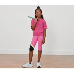 Tchibo - 2 Kinder-Sportshirts - Mädchen - Gr. 146/152 - hellgrün