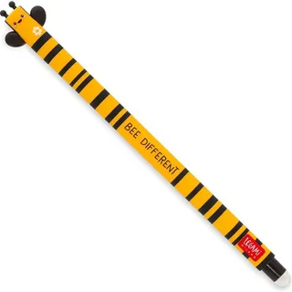 Legami Löschbarer Gelstift Biene schwarz 2 St.