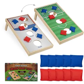 Relaxdays Cornhole Wurfspiel Set 10 Sandsäcke