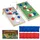 Relaxdays Cornhole Wurfspiel Set 10 Sandsäcke