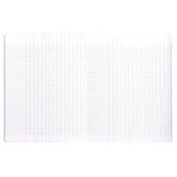 Clairefontaine 10x Heft Mimesys, 17x22 cm, 48 Blatt 90g, französische Lineatur Seyès, Einband aus Polypropylen - Marineblau 322741C
