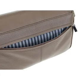 Alessandro Salvatore Florenz 12975 Schultertasche Leder Taupe
