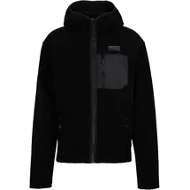 Ziener JUHA-Z High-Loft Fleece Jacke Schwarz 50