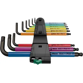 WERA Winkelschlüsselsatz 950/9 Hex-Plus 9-tlg.