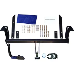 Brink Anhängerkupplung abnehmbar inkl. Trail-Tec E-Satz 13polig universal - SUBARU JUSTY IV