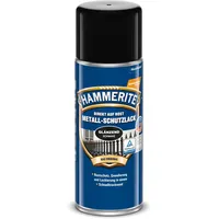 Hammerite Metall-Schutzlack-Spray Schwarz Glänzend 400 ml