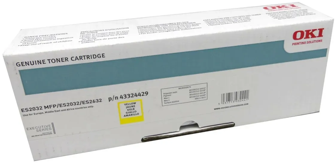 Original OKI Toner 43324429 gelb für ES 2032 2632
