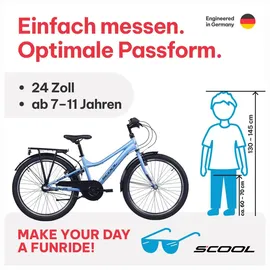 coolmobility gmbh S'COOL troX 24 Zoll blau
