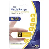 MediaRange 16GB gelb (MR976)