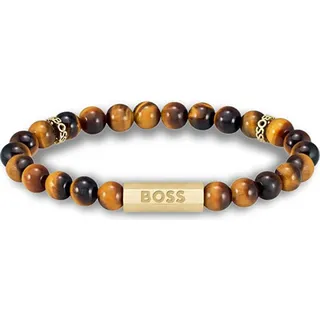 Boss Jewelry armband für Herren Kollektion SPHERE STONES Mit Steinen aus Tigerauge