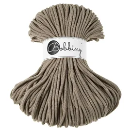 Bobbiny Makramee-Flechtkordel 5 mm 100 m Kaffeebraun