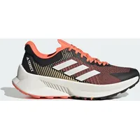 Adidas Terrex Soulstride Flow Trailrunning-Schuh Core Black / Crystal White / Impact Orange 42