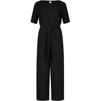 Zero Jumpsuit mit Bindegürtel Black, 40