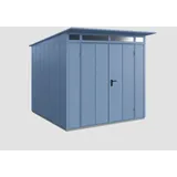 EcoStar Elegant-P Typ 2 2,38 x 2,38 m taubenblau 2-flüglige Tür