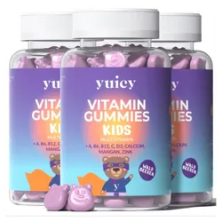 yuicy® Kids Multivitamin Gummibärchen - Immunsystem Stärken 180 St