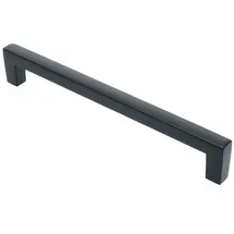 Livingpoint24 Möbelgriff Möbelgriffe BA 128 - 256mm, Küchengriffe Schwarz matt, Schrankgriffe (1-St., 14) schwarz 1 cm x 17 cm x 2,7 cm
