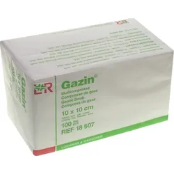 Gazin Mullkompresse 10x10 cm 100 St Kompressen