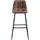 Möbel Kraft Barhocker 2er-Set ¦ braun ¦ Maße (cm): B: 46,5 H: 102