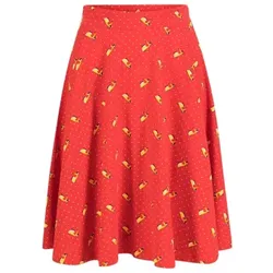 Blutsgeschwister Tellerrock Fullmoon Circle - vespa rossa L