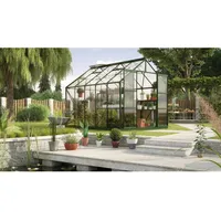 Vitavia Gewächshaus Uranus 8300 Smaragd 8,3 m2 inkl. Fundament