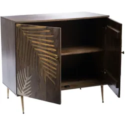 Sideboard 2-türig Amazonien - Mehrfarbig Rechteck Holz Amadeus 91x46 cm
