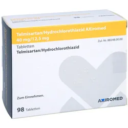 TELMISARTAN/Hydrochlorothiazid AXiromed 40/12,5 mg 98 St